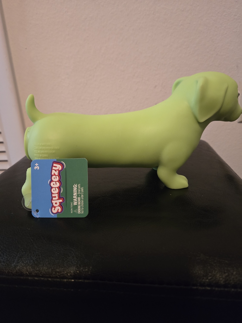 Squeeezy Green Dog